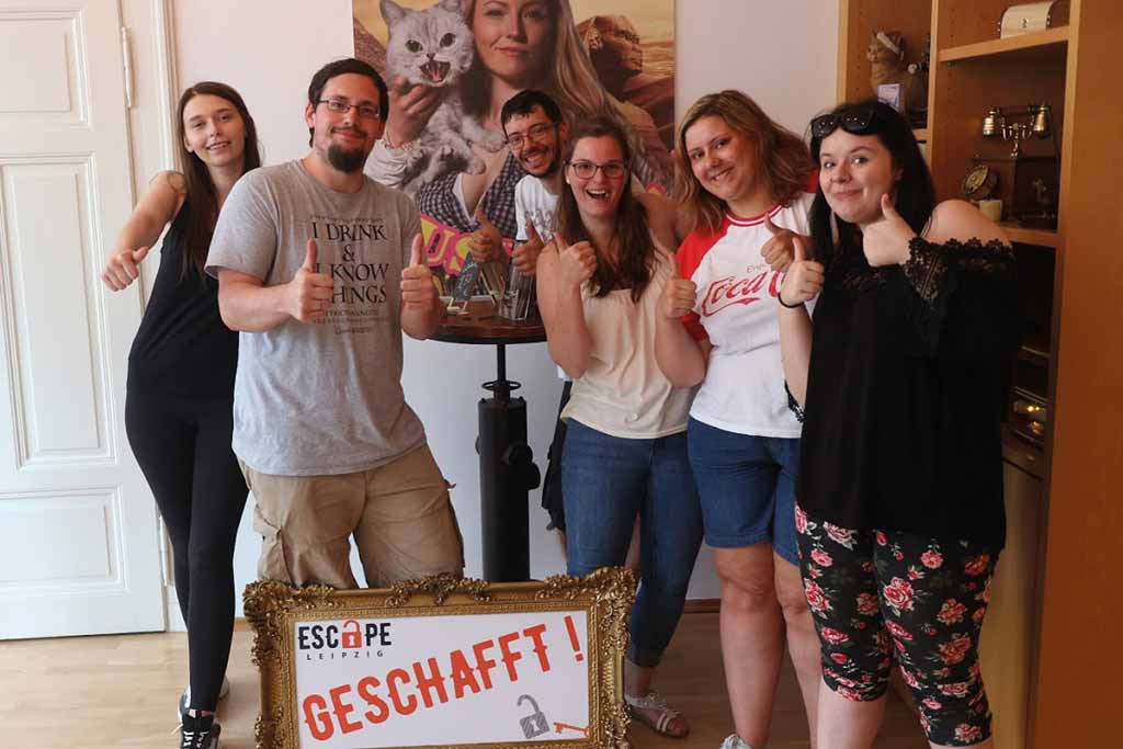 Escape Raum Leipzig als Team