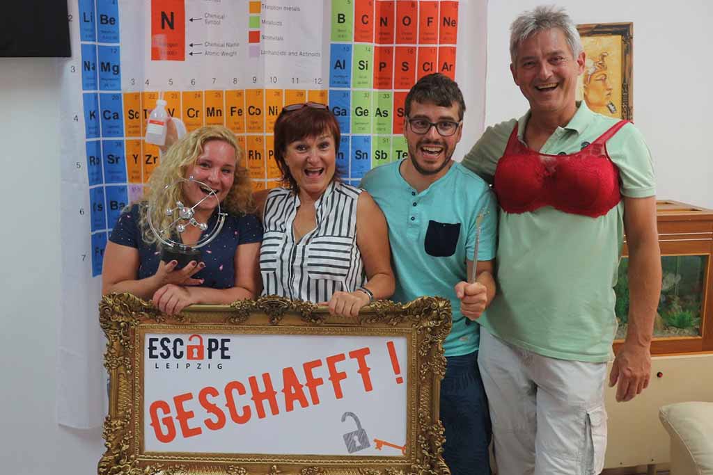 Escape Room ältere Personen ebenfalls geeignet!